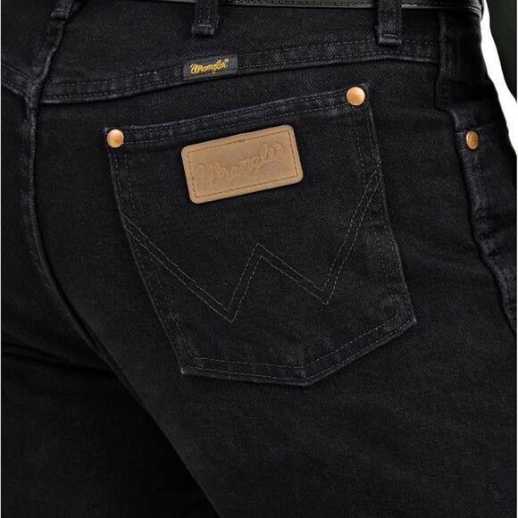 Wrangler Men's 13MWZ Cowboy Cut Original Fit Jeans NEW Color: Shadow Black 31/36 - Picture 4 of 8